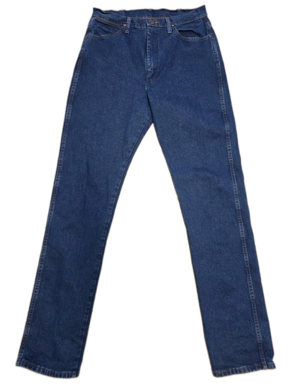Wrangler Men's Dark Blue Straight Jeans